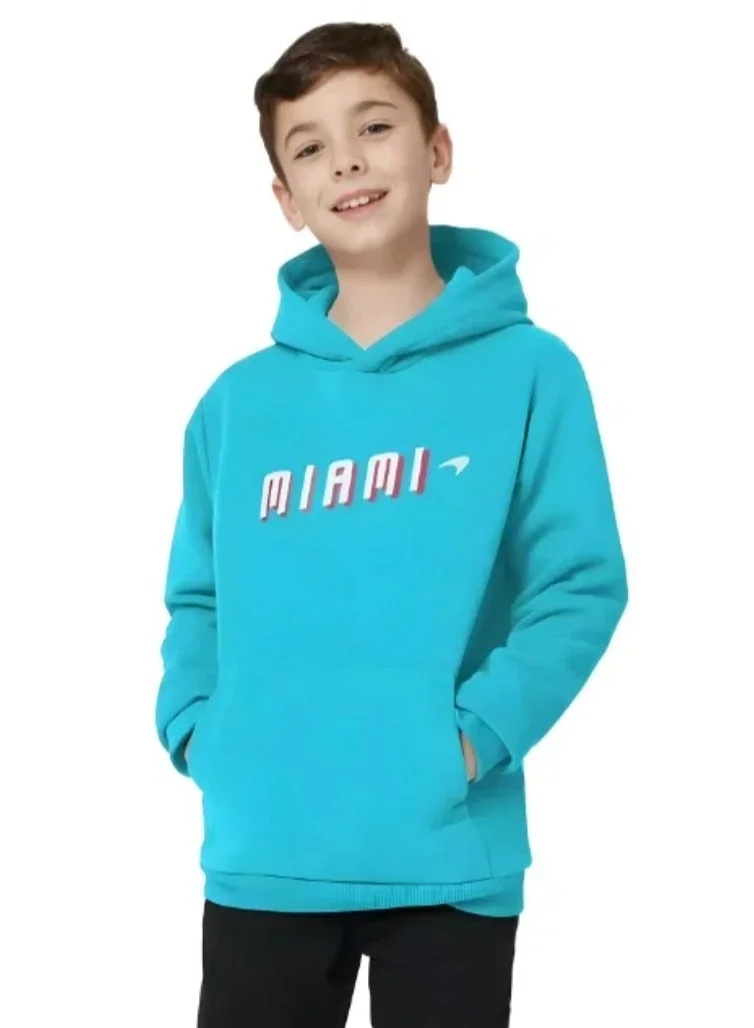 مكلارين JUNIOR MIAMI NEON GRAPHIC HOODIE