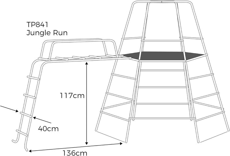 TP Jungle Run Accessory for Explorer Climber, Blue - Image 4