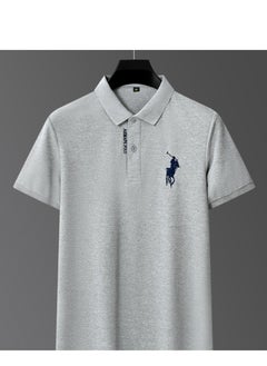 Generic POLO Shirt Men's Casual Short Sleeved T-shirt Fashion  - Image 2