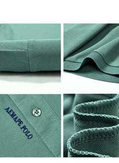 Generic POLO Shirt Men's Casual Short Sleeved T-shirt Fashion  - Image 4