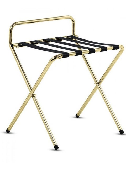 Gold hotel bag holder