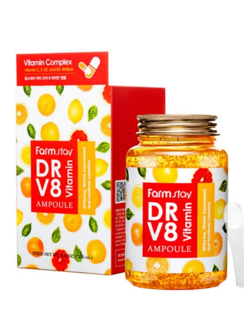 فارم ستاي أمبولة جل الفيتامين DR-V8 الكل في واحد 250مل - Image 2