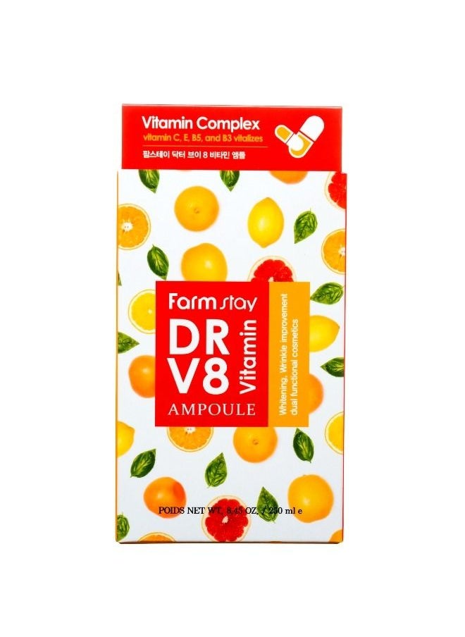 Farm Stay DR-V8 Vitamin All In One Ampoule 250ml  - Image 4