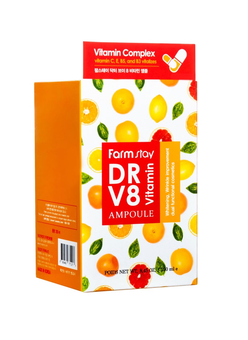 Farm Stay DR-V8 Vitamin All In One Ampoule 250ml  - Image 5