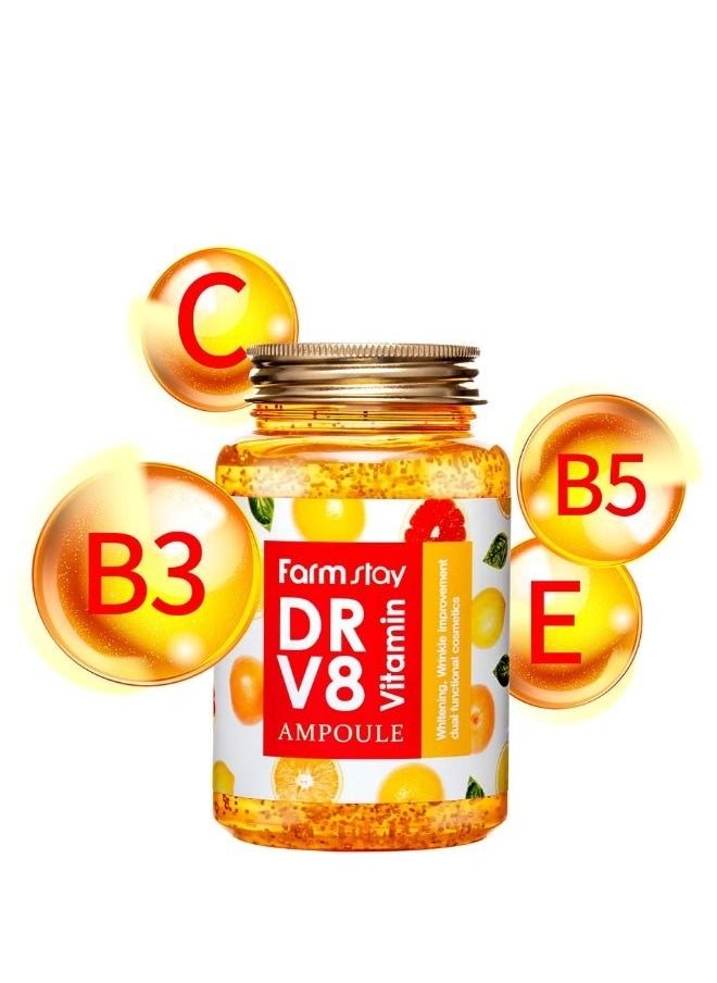 Farm Stay DR-V8 Vitamin All In One Ampoule 250ml  - Image 2