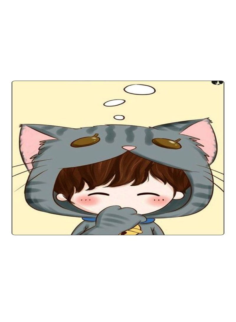 RKN Printed Anti-Slip Gaming Mouse Pad Multicolor