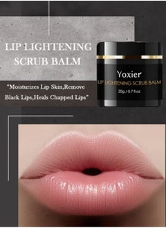 Yoxier Lip Scrub For Dry Lips 20G ，Lighten Dark Lips For Men Women Natural Balm Moisturizer Exfoliator Sleeping  ，Lip Exfoliator And Moisturizer For Dry Chapped Lips  ﻿  - Image 5