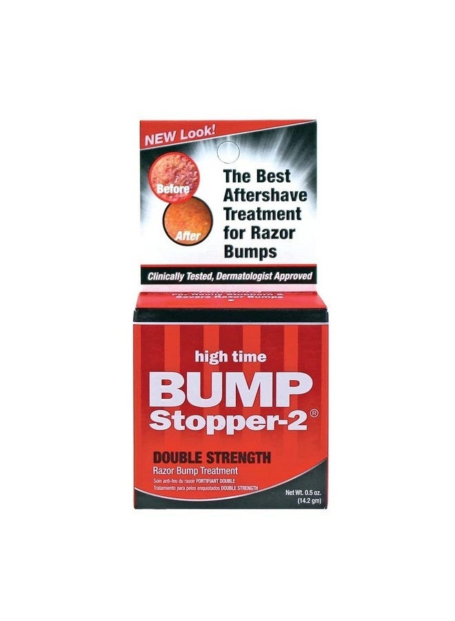 High Time Bump Stopper-2 Double Strength Razor Bump Treatment, 0.5 oz (Pack of 9) - Image 1
