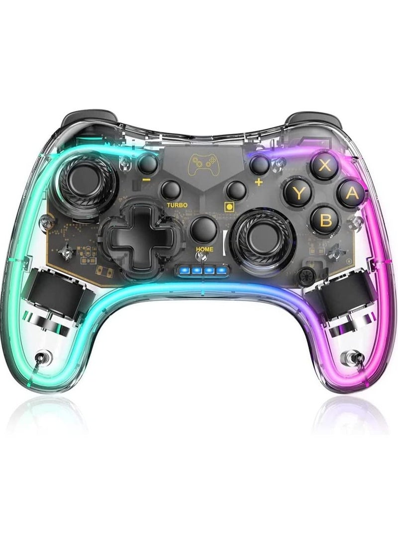 Combo Pack of Wireless Switch Controller and Switch Console Wall Mount for Nintendo Switch Pro and OLED - Image 2