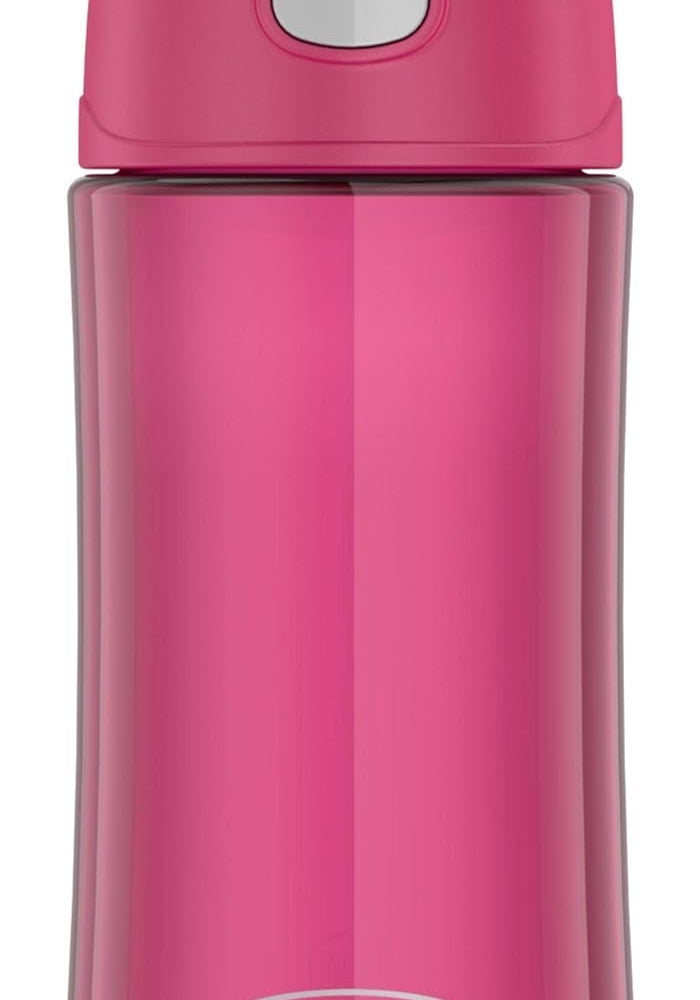 THERMOS Funtainer Plastic Kids Raspberry Bottle 470ml - Image 1