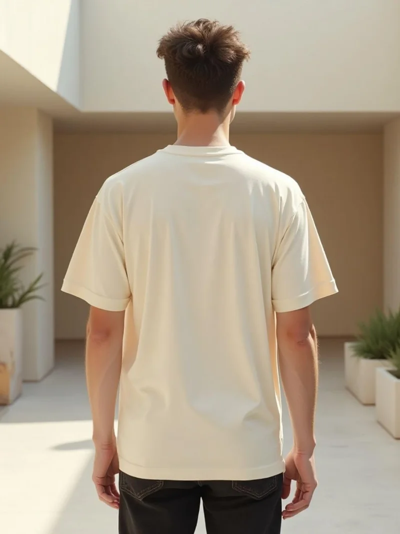 NOBERO  Men's Oversized Fit Graphic Print T-Shirt for Men | Best Price UAE