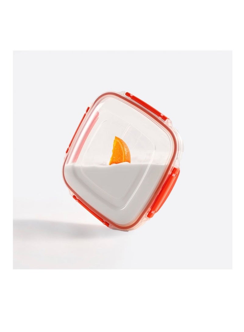 Dunya Plastik 3 Piece Master Square storage food container set, food boxes Set (1500-2400-3750 ml) - Image 2