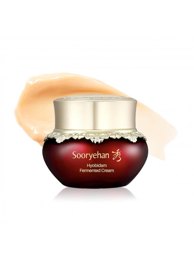 Sooryehan Sooryehan Hyobidam Face Moisturizer for Women. Korean Skin Care (Cream, 1.7fl oz) - Korean Facial Care. Wrinkle Cream for Women, Night Cream for Face with Wild Ginseng & Snow Fungus.  - Image 1