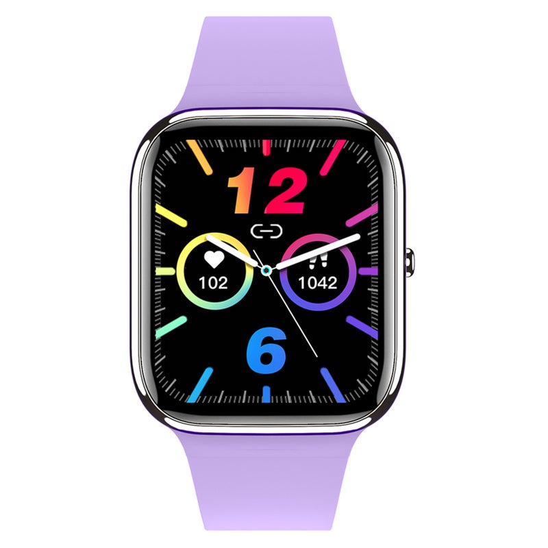 Purple Smart Watch: 1.85" TFT High-Clear Display, 240*280 Resolution - All-Day Health Monitoring, BT Call & Message Reminder Sports Watch for Fitness Enthusiasts, Daily Use - Image 4