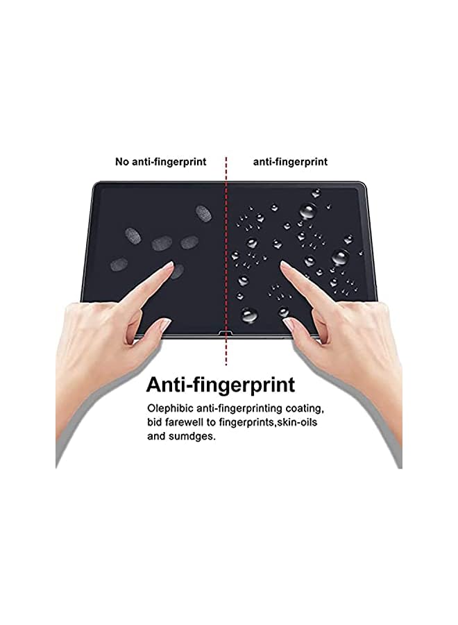 PROMASS (2Pcs) Lukione Paperfeel Compatible with Samsung Galaxy Tab S8 Plus Screen Protector 12.4 Inch Paper-Like Write Draw Soft Film Anti-Scratch No-Bubble (12.4“, clear) - Image 4