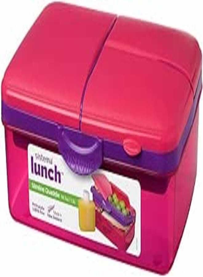 Sistema Quaddie lunch box pink 1.5 L, 965