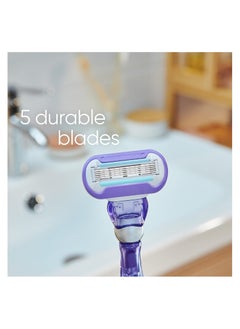 Gillette Venus Deluxe Smooth Swirl Women's Razor Blades 8 count  - Image 3