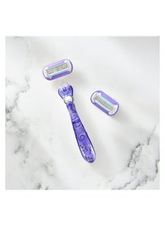 Gillette Venus Deluxe Smooth Swirl Women's Razor Blades 8 count  - Image 2
