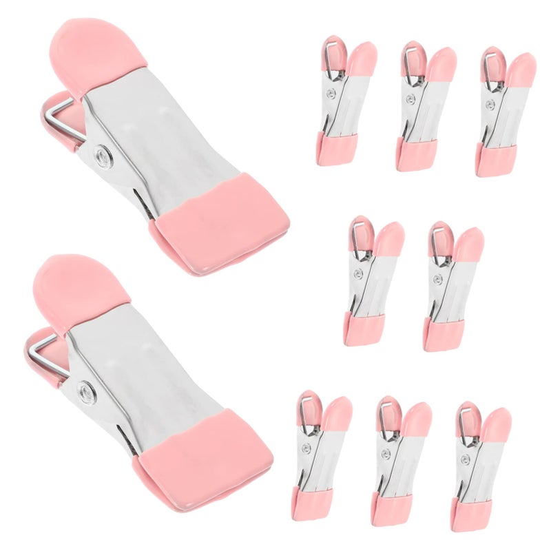 Heavy Duty Silver Clothespins Multipurpose Food Bag Clips For Storage And Laundry - Image 2