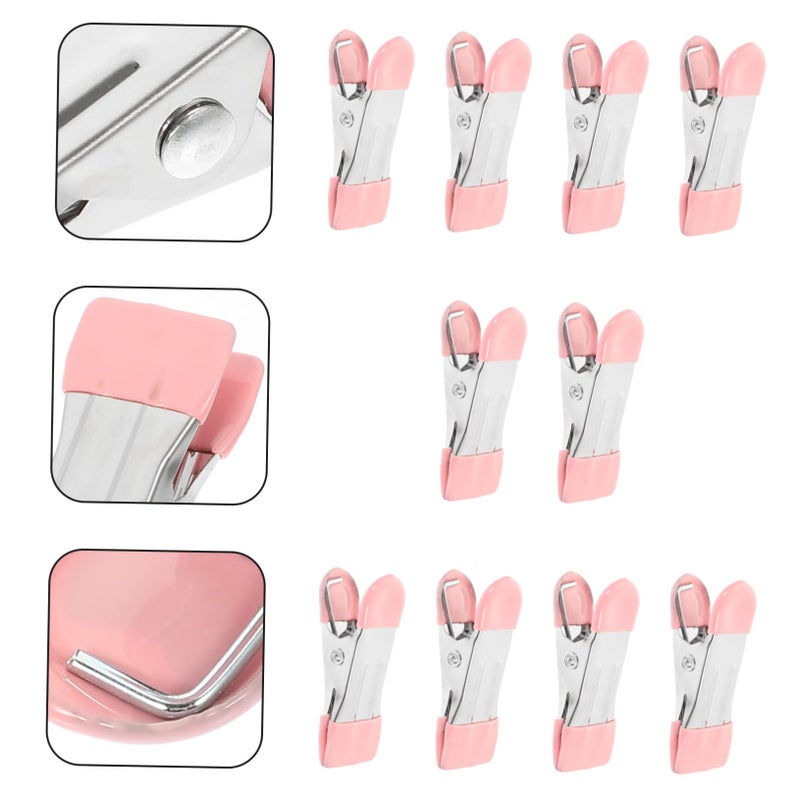 Heavy Duty Silver Clothespins Multipurpose Food Bag Clips For Storage And Laundry - Image 4