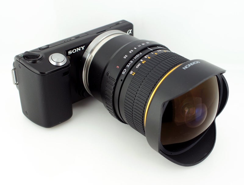 Rokinon FE8M-NEX 8mm f/3.5 Fisheye Lens for Sony E-Mount Cameras (NEX and VG10), Black - Image 3