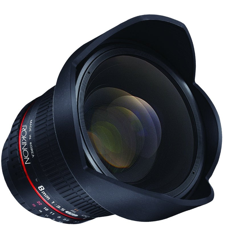 Rokinon FE8M-NEX 8mm f/3.5 Fisheye Lens for Sony E-Mount Cameras (NEX and VG10), Black - Image 4