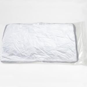 9villa Microfiber Sleeping Pillow Down Alternative Luxurey Hotel Quality Bed Pillows for Sleeping Soft and Supportive Pillows Set of 2 (Grey & White Coulor 27 x 17 inches) - Image 5