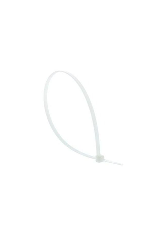 إبسلون ربطات الكابلات من ابسيلون- EPS1275 | 5 × 300 مم ، عبوة من 30 قطعة | مثالية لتنظيم وتثبيت الكابلات والاسلاك المصنوعة من النايلون | أبيض - Image 2