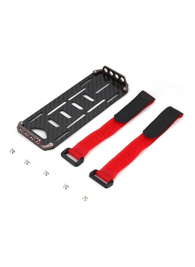 NIBEMINENT Carbon Fibber Battery Mounting Plate For Scale RC Crawler Car - Image 3