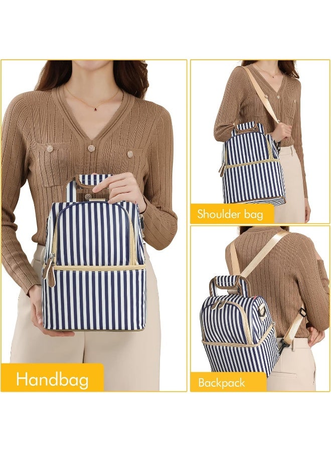 NCVI حقيبة تبريد حليب الثدي NCVI مع 2 عبوة ثلج - Image 5