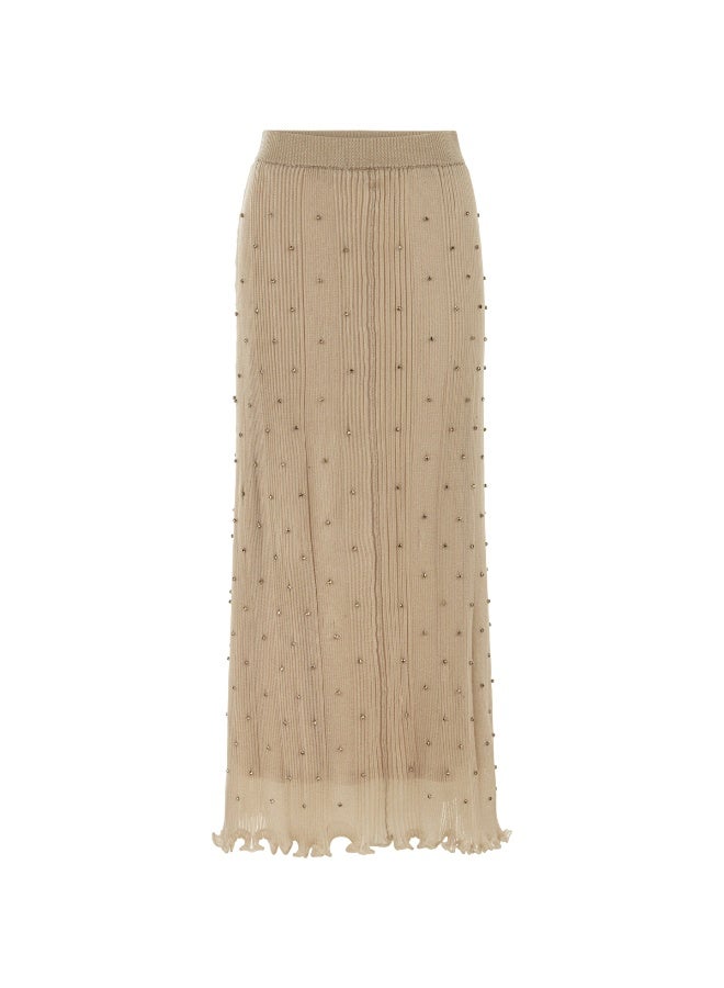 Ipekyol Embroidered Knit Skirt - Image 5