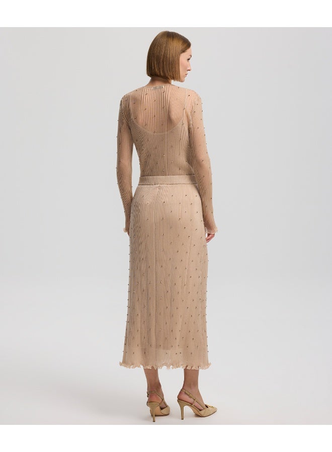 Ipekyol Embroidered Knit Skirt - Image 2