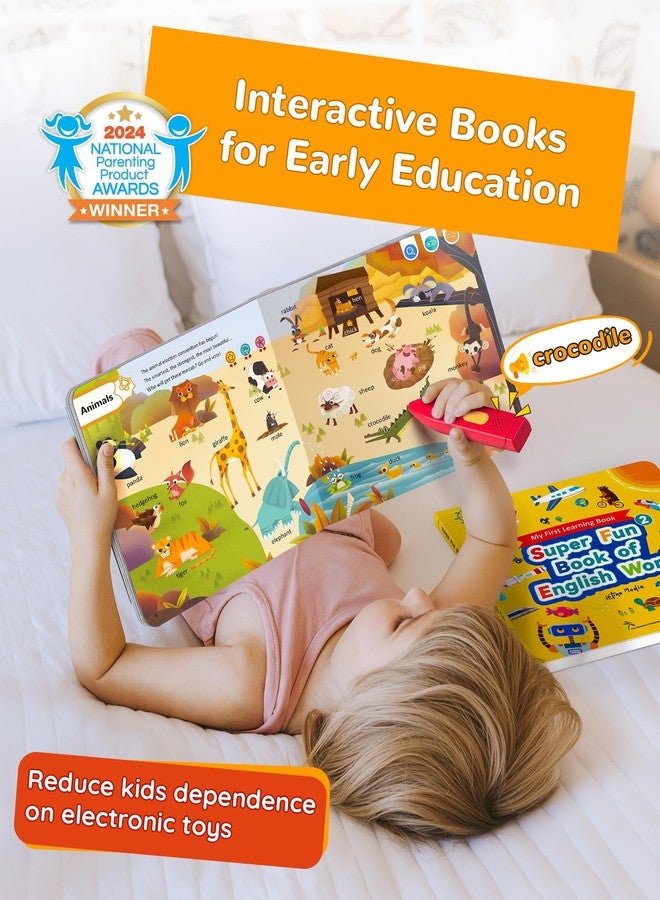 KOKODI Talking Books Sets, Interactive Audio Sound Books Kids Learning Electronic Toys for Boys Girls, Autism Sensory Games, Early Educational Gifts Birthday Gifts for Toddlers Kids Age 2 3 4 5 - Image 3