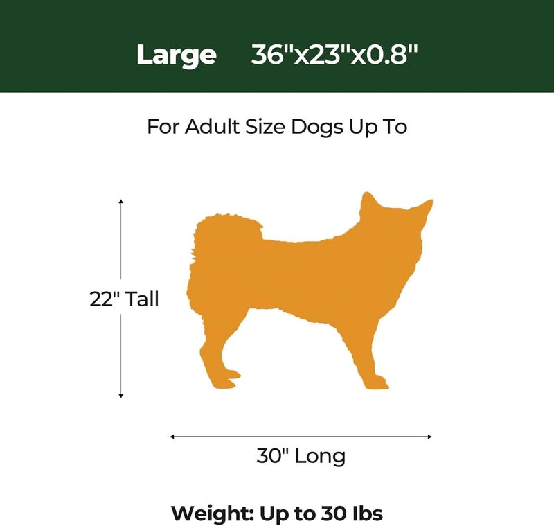 BALANCE Dog Crate Pad, Dog Foam Crate Mat Kennel Pad, Washable Water-Resistant Pet Bed Flat Dogs Cage Mat for Large Dogs - Image 5