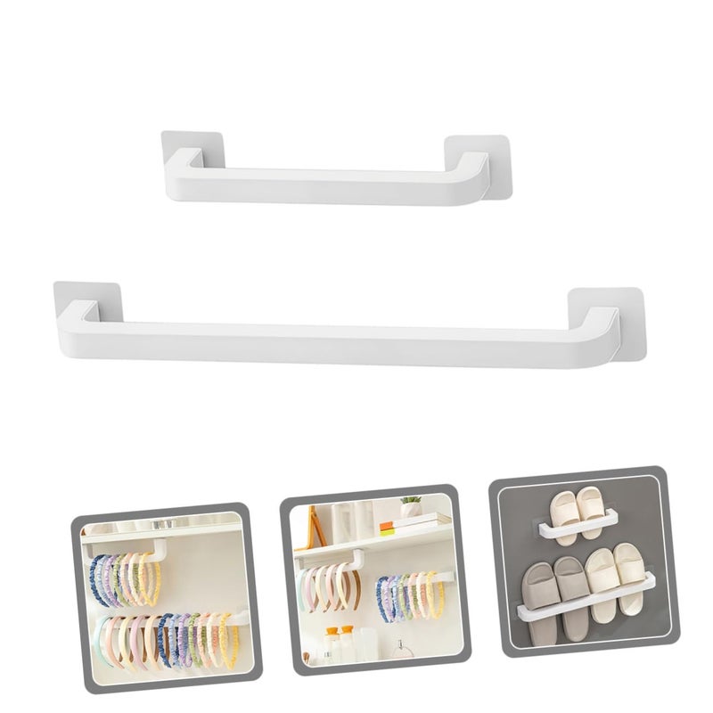 2pcs Hairband and Hairpin Storage Mounted Bathroom Organizer No Drill Easy Install - Image 5
