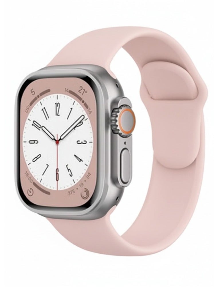 Smart Watch Ultra 7in1 With Health Fitness Tracker Sport Watch  7 addition Replacement Band  49MM-Multicolour - Image 4