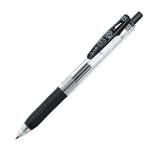 Zebra Pen 1 X Zebra Sarasa Push Clip Gel Ink Pen 05 mm Black - Image 3