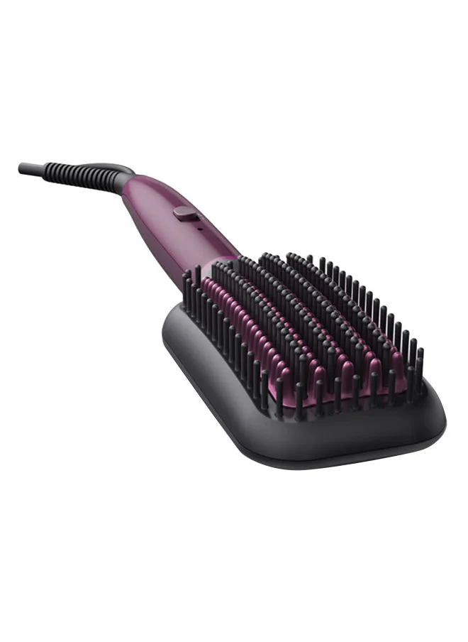 فيليبس 5000 Series Heated Straightening Brush BHH730/03, 2 Years Warranty