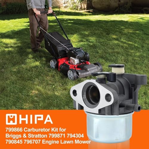HIPA 799866 Carburetor for 799871 794304 796707 790845 Craftsman 675 190cc 6.75HP Engine Toro 190CC Walk Behind Lawn Mower - Image 2