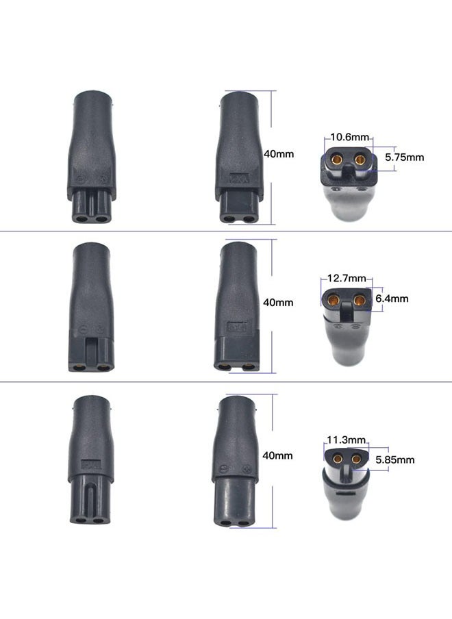 SJet 6 In 1 Power Cord 5V Replacement Charger USB adapter Suitable for Philips Electric Hair Clippers, Beard trimmers, Shavers, Beauty Instruments, Desk Lamps, Purifiers  - Image 4