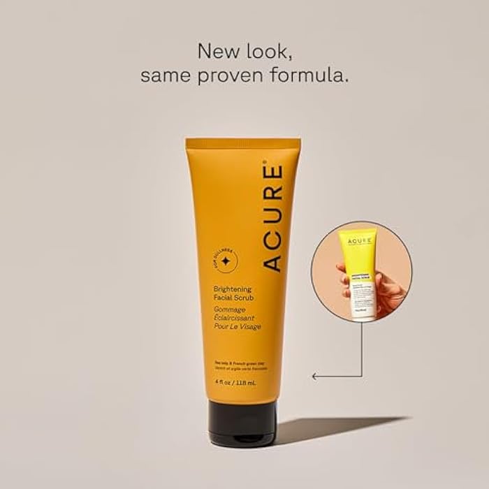 Acure Brightening Facial Scrub 118Ml - Image 2
