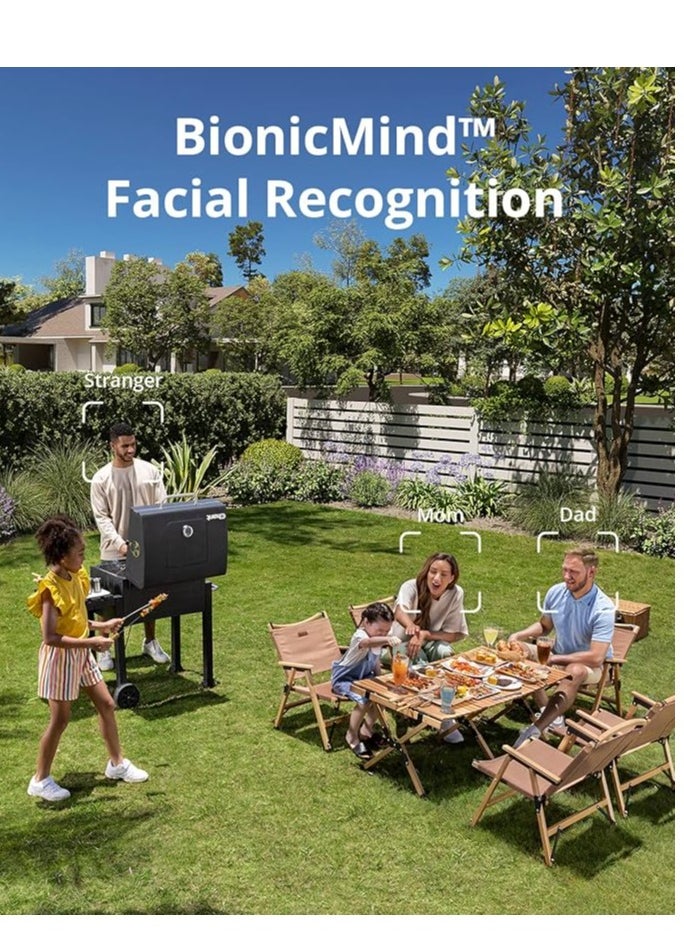 eufy - Eufy Security EufyCam 3C Add-on Camera, Security Camera Outdoor Wireless, 4K Camera with Expandable Local Storage, Face Recognition AI, Spotlight, No Monthly Fee, Requires HomeBase 3 - Image 1
