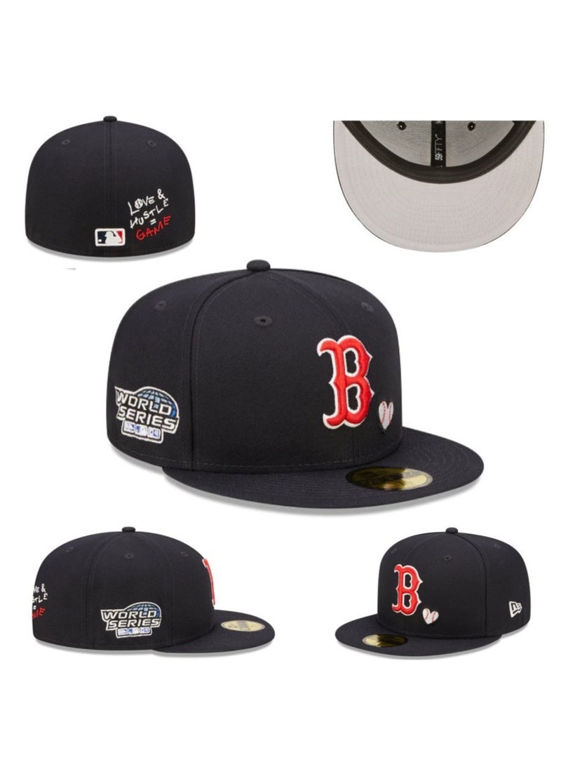 NEW ERA Fashionable Embroidered Baseball Cap With Adjustable Buckle For Reverse Wearing Street Dance For Daily Wear And Outdoor Sports 