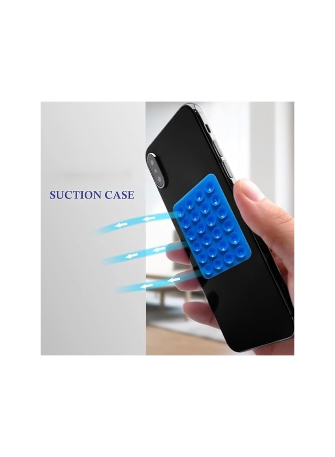 S-TOP 12-Pack Silicone Double Sided Sticky Phone Grip, Case Grippy Suction Holder Cups, Magnetic Mount Cup Pad,For Compatible With iPhone, Android, iPad, Ventosas Para Celular Bulk Packs - Image 4