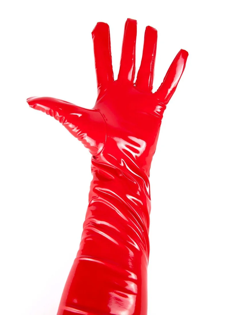 Ann Summers Ann Summers Hw Pu Gloves Red