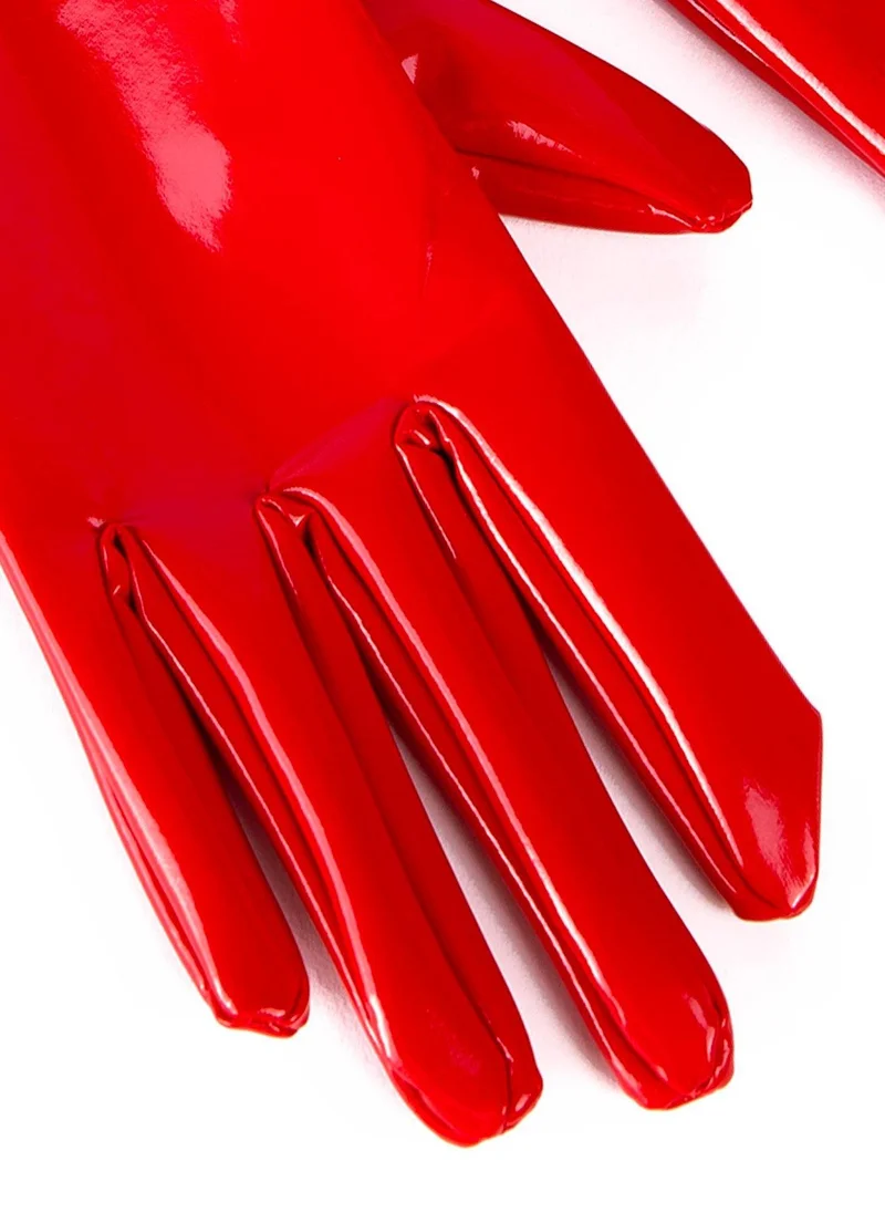 آن سمرز Ann Summers Hw Pu Gloves Red