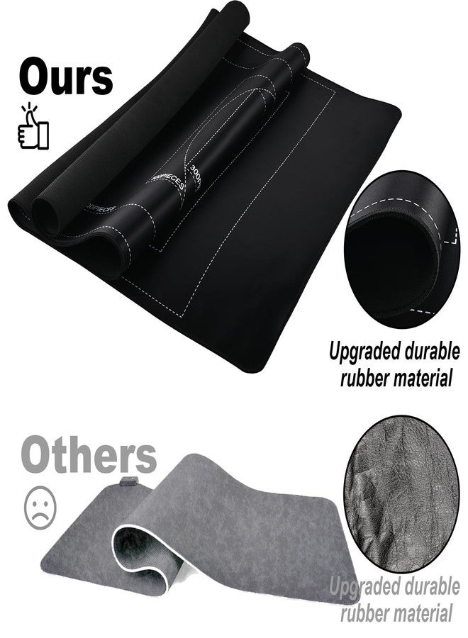 Faburo Rubber Jigsaw Puzzle Mat Roll Up for 1500 Pieces, 46" x 26" Puzzle Storage Saver with 4 Sorting Trays & Portable Travel Storage Bag & Non-Slip Bottom, Puzzle Keeper Accessories - Image 2