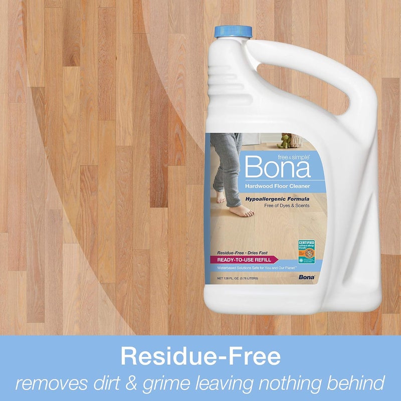 Bona free & simple® Hardwood Floor Cleaner Refill - Image 4