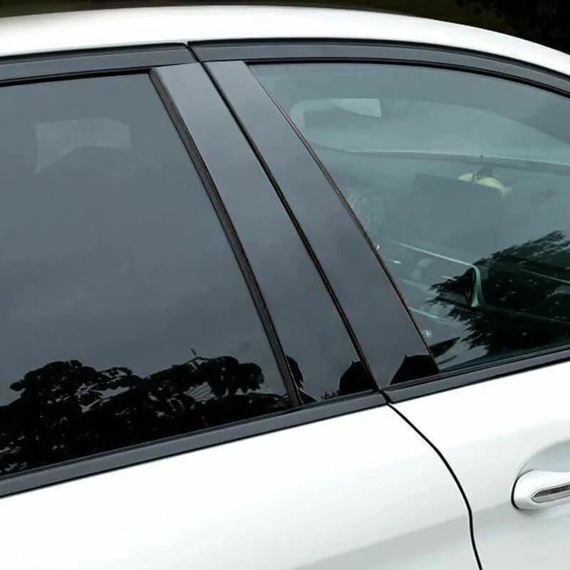 QASULER 10PCS Gloss Black Pillar Posts for BMW X1 - Image 5