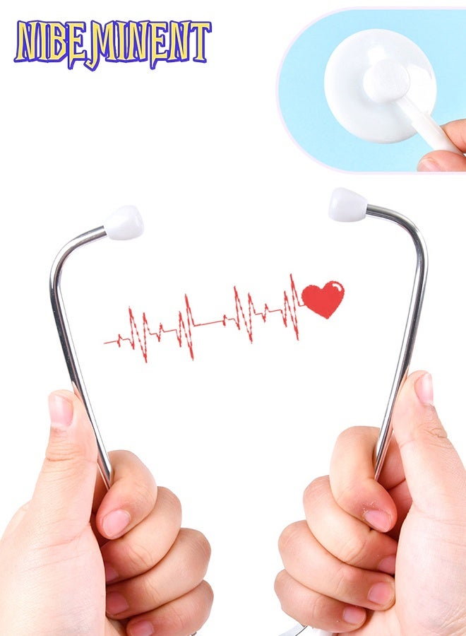 NIBEMINENT Doctor Kit for Kids with Stethoscope Pretend Play Medical Toys Set Kids Doctor Playset Dentist Kit Toys Red - Image 5